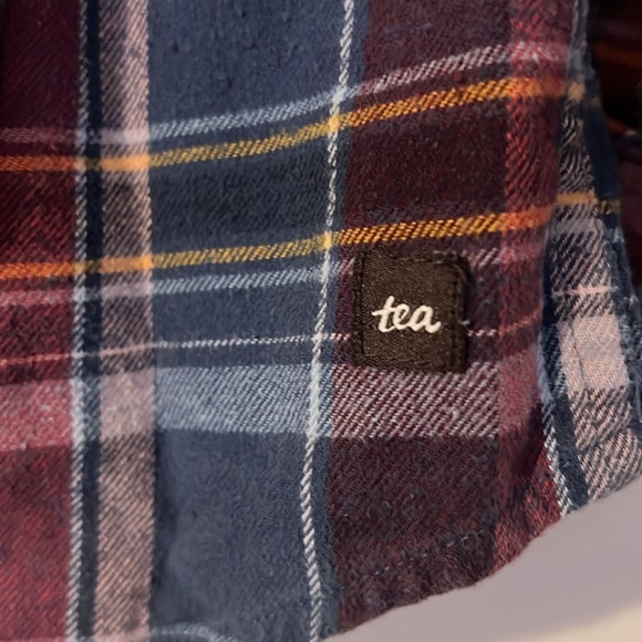 Tea Collection Flannel Button-Up - Picture 6 of 6